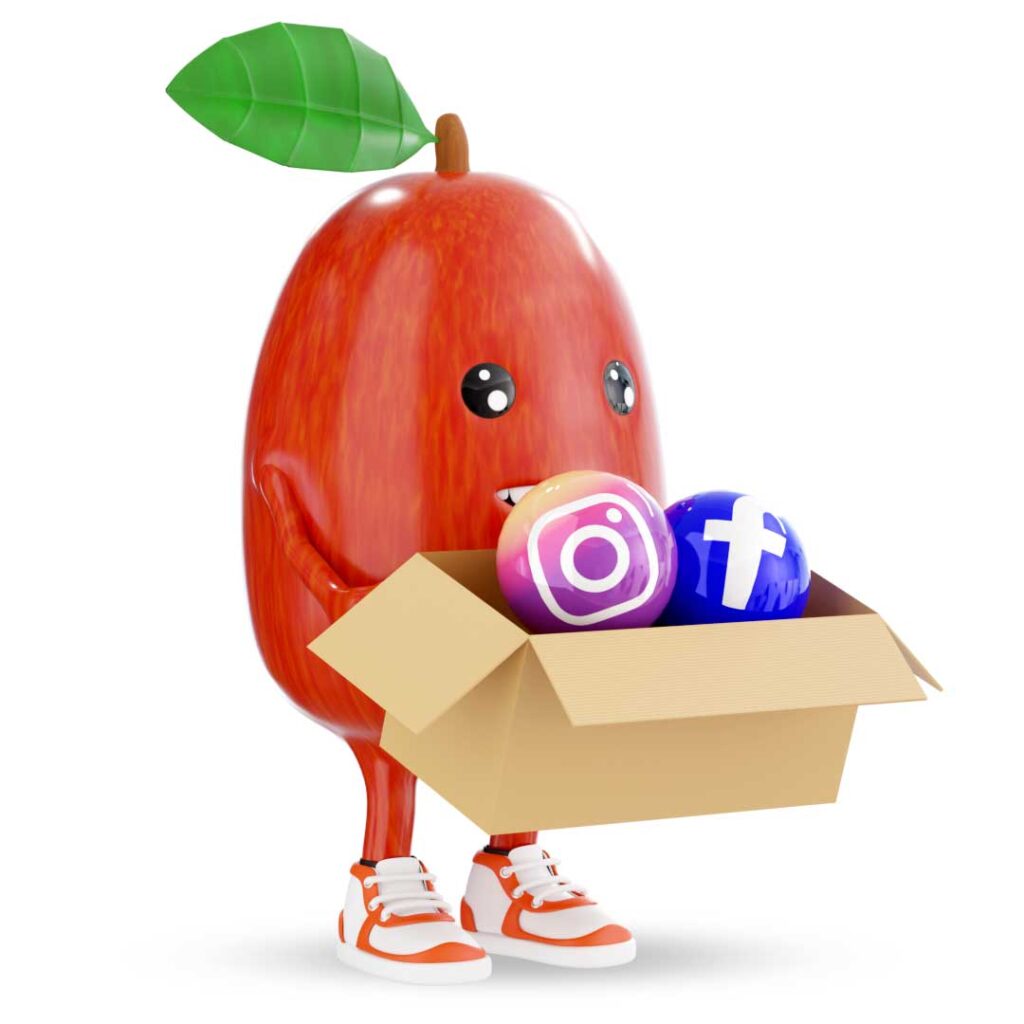 Jujube Community management pour Instagram et Facebook à Reims